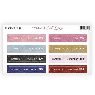 Stickers Coffret Cat Eye Elya Maje