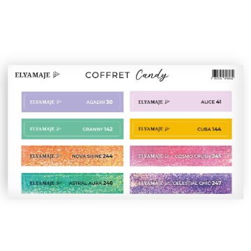 Stickers Coffret candy Elya Maje