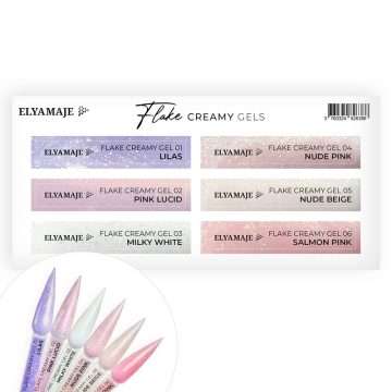 Stickers Creamy Flake Elya Maje