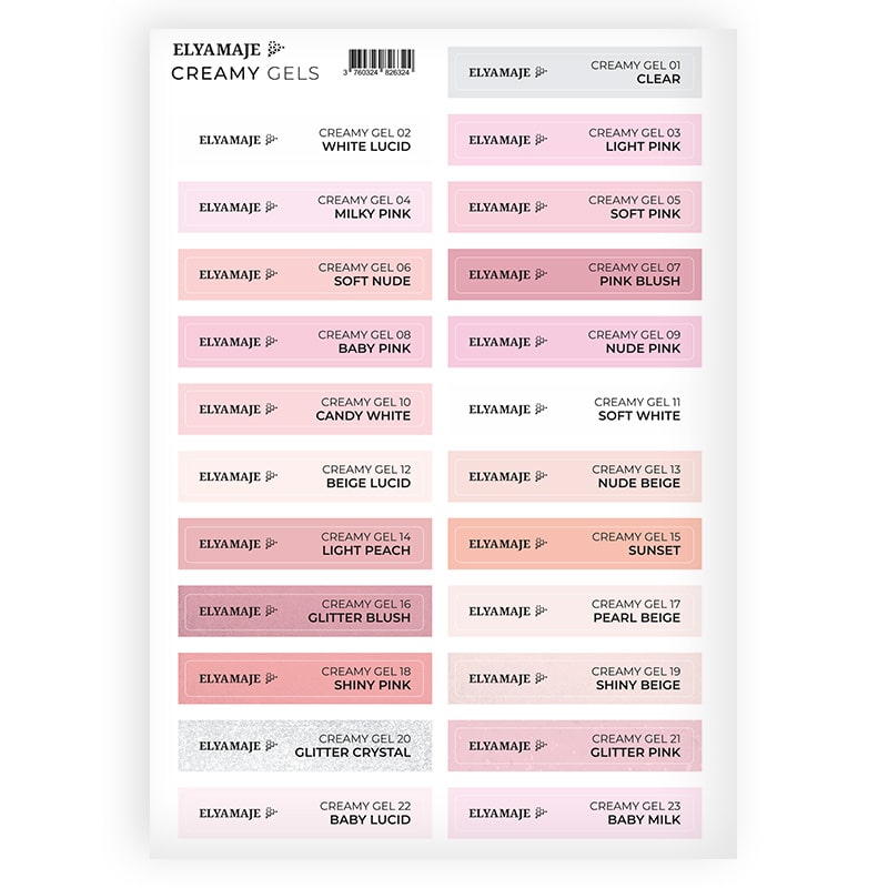 Stickers Creamy Gel Elya Maje