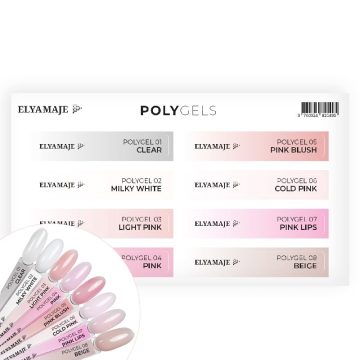Stickers Polygel Elya Maje