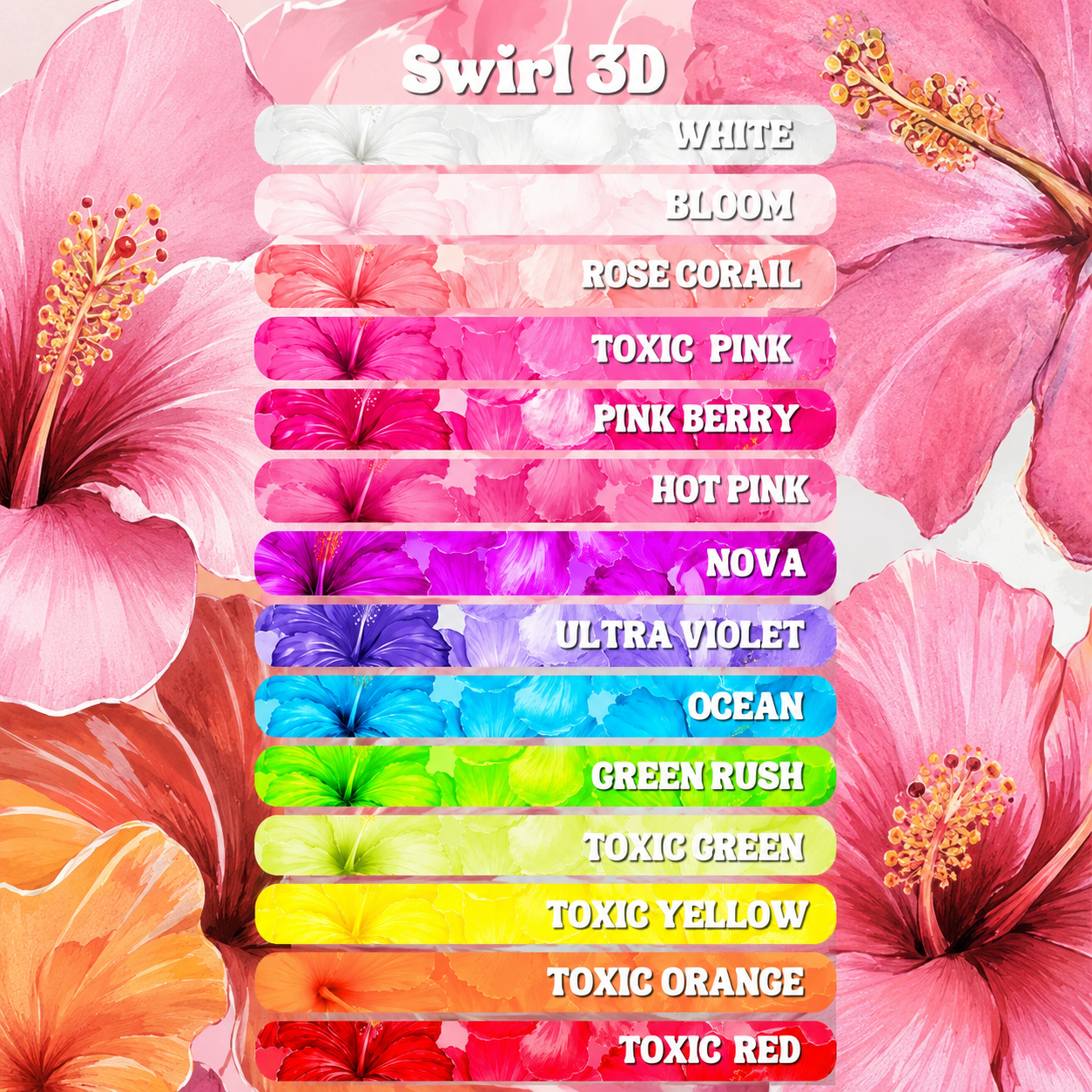 Stickers Swirl 3D L'atelier Nail Product 1