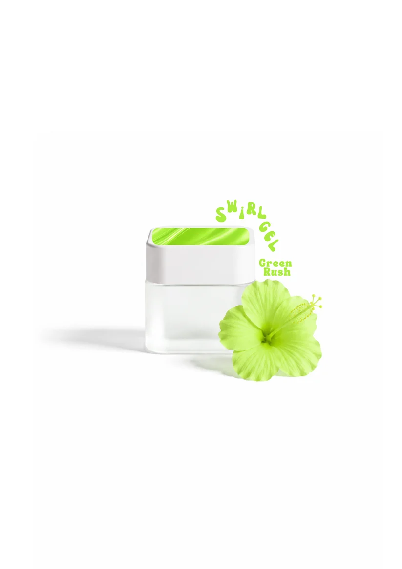 Swirl 3D Green Rush L'Atelier Nail Product
