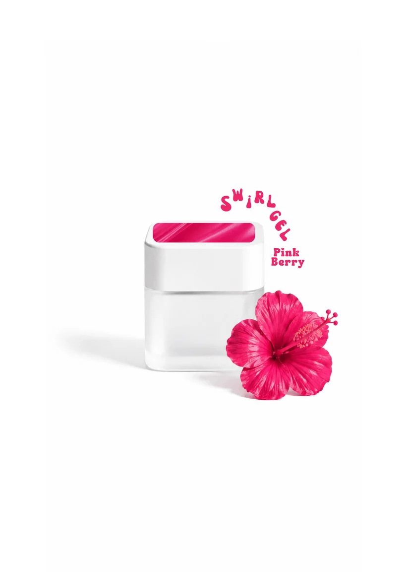 Swirl 3D Pink Berry L'Atelier Nail Product