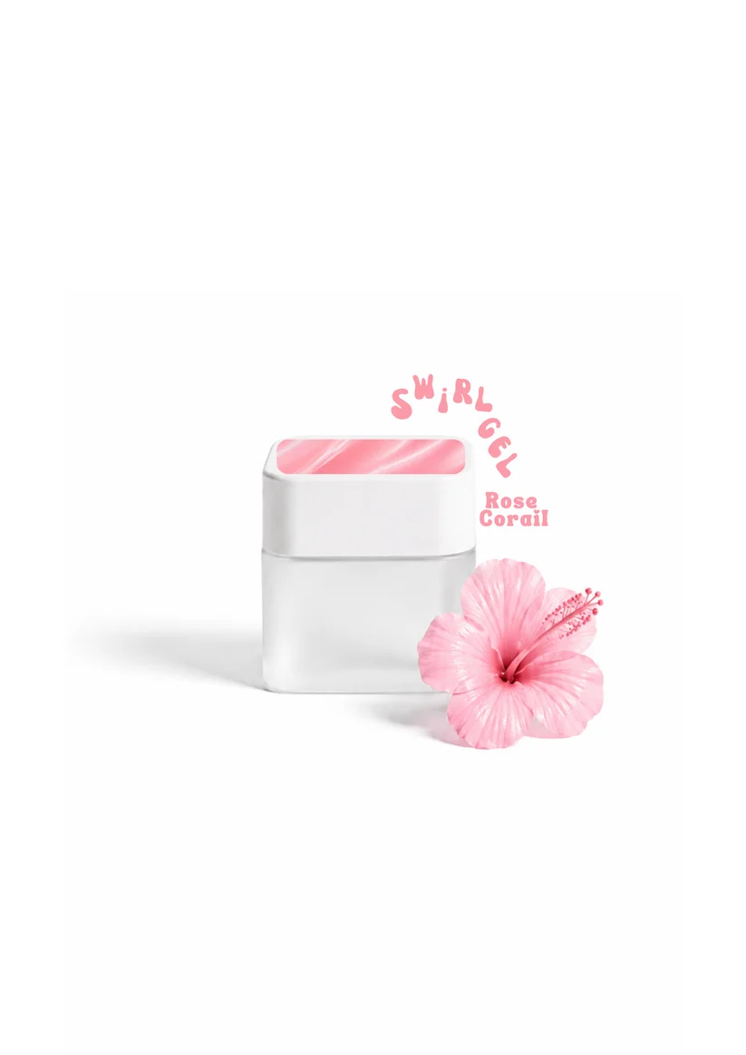 Swirl 3D Rose Corail L'Atelier Nail Product
