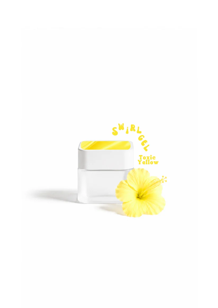 Swirl 3D Toxic Yellow L'Atelier Nail Product