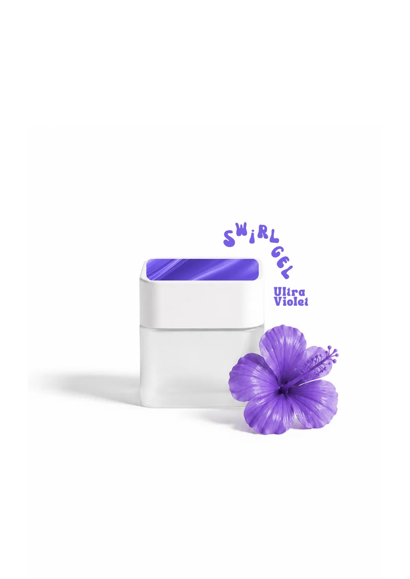 Swirl 3D Ultra Violet L'Atelier Nail Product