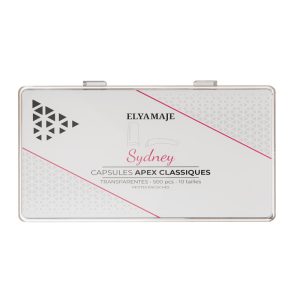 Demi Capsules Classiques Sydney (Boite ou Sachet Recharge) - Transparentes - Elya Maje