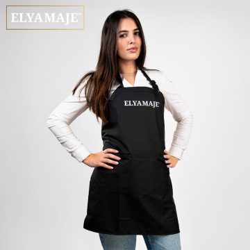 Tablier Noir Elya Maje