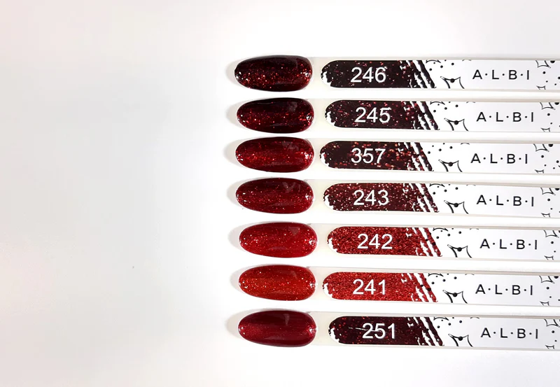 Vernis semi permanent Albi 246 nuancier