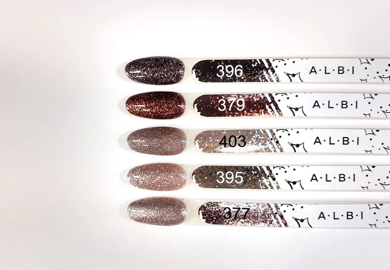 Vernis semi permanent Albi 396 nuancier