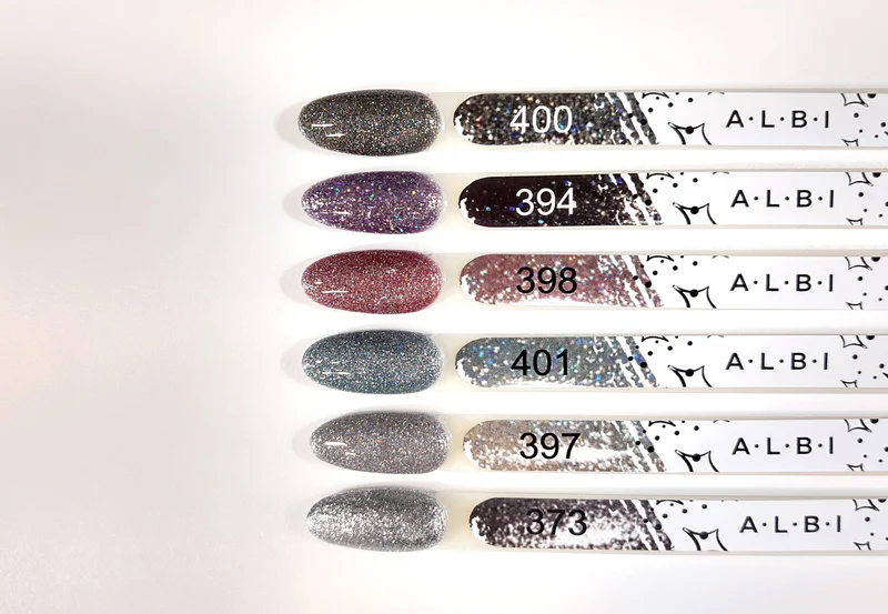 Vernis semi permanent Albi 401 nuancier