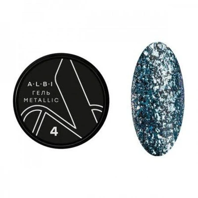 Vernis semi permanent Albi Metallic 4