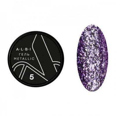 Vernis semi permanent Albi Metallic 5