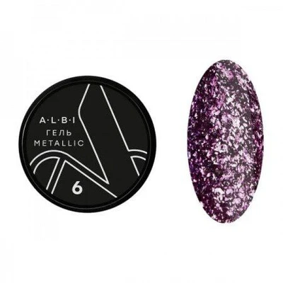 Vernis semi permanent Albi Metallic 6