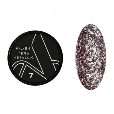 Vernis semi permanent Albi Metallic 7