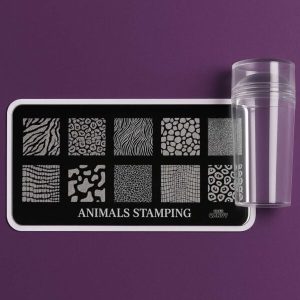 Plaque Stamping Animal (3pcs)- Chez Candy