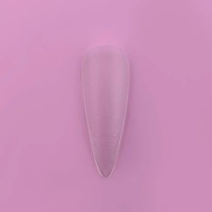 Capsules Américaines Gel X Stiletto Medium Lunamoon vue 2 - Nail Art Lucie