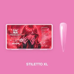 Capsules Américaines Gel X Stiletto XL Lunamoon - Nail Art Lucie