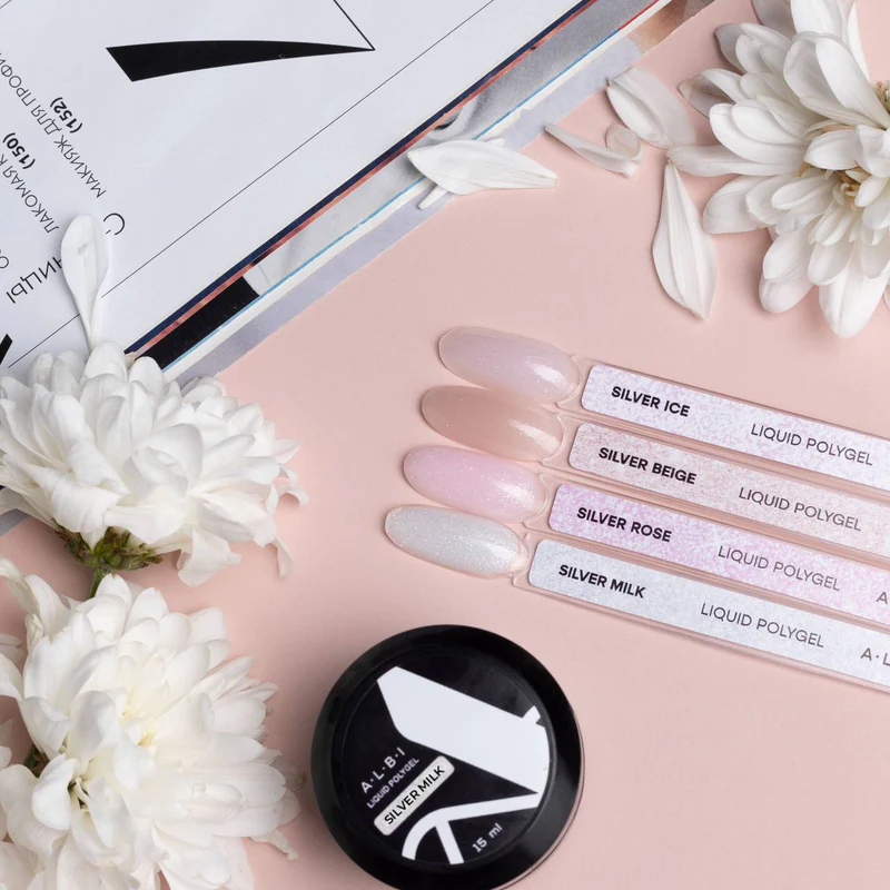 nuancier silver ice beige rose milk