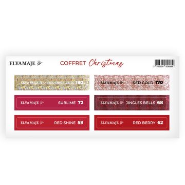 sticker coffret christmas elya maje