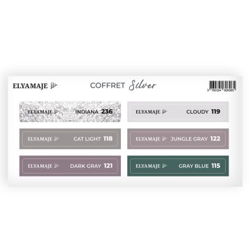sticker coffret silver elya maje