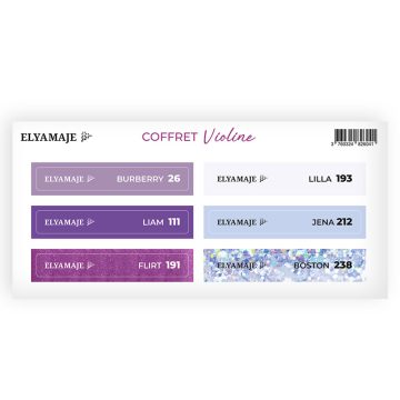sticker coffret violine elya maje