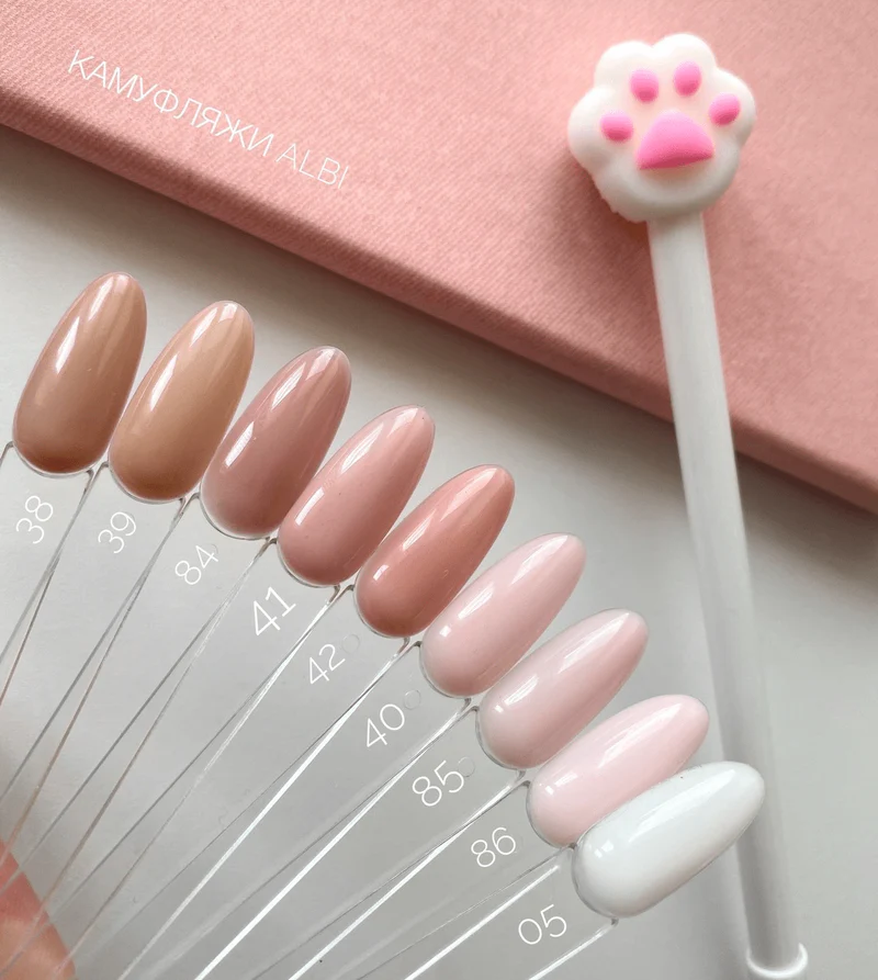 vernis semi-permanent nuancier 86